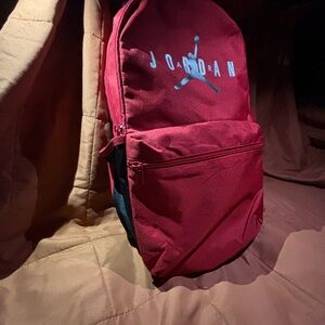 Jordan Bold Red Backpack